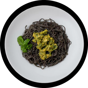 recette pâtes spaghetti bio haricots noirs sans gluten