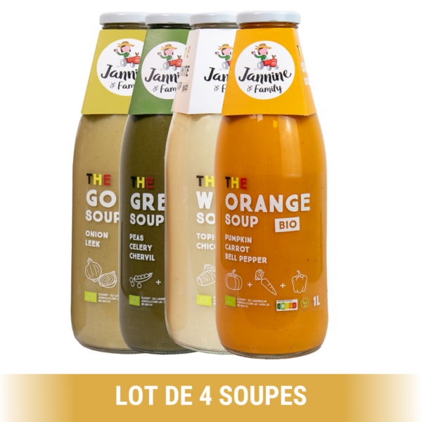 soupe bio jannine family 4 saveurs